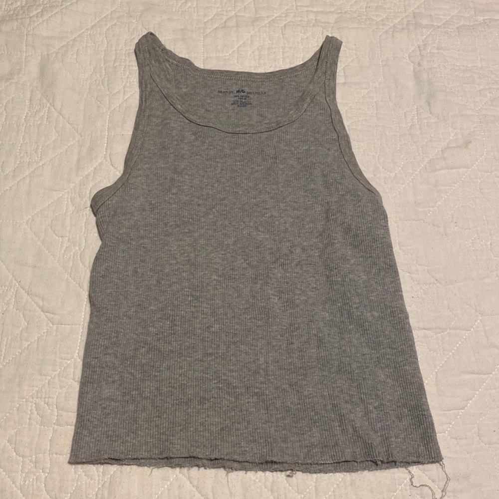 Womens cropped tank top